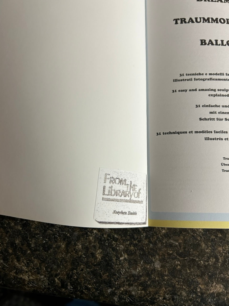 2 Incredible Palloncini Balloon Sculpture Books