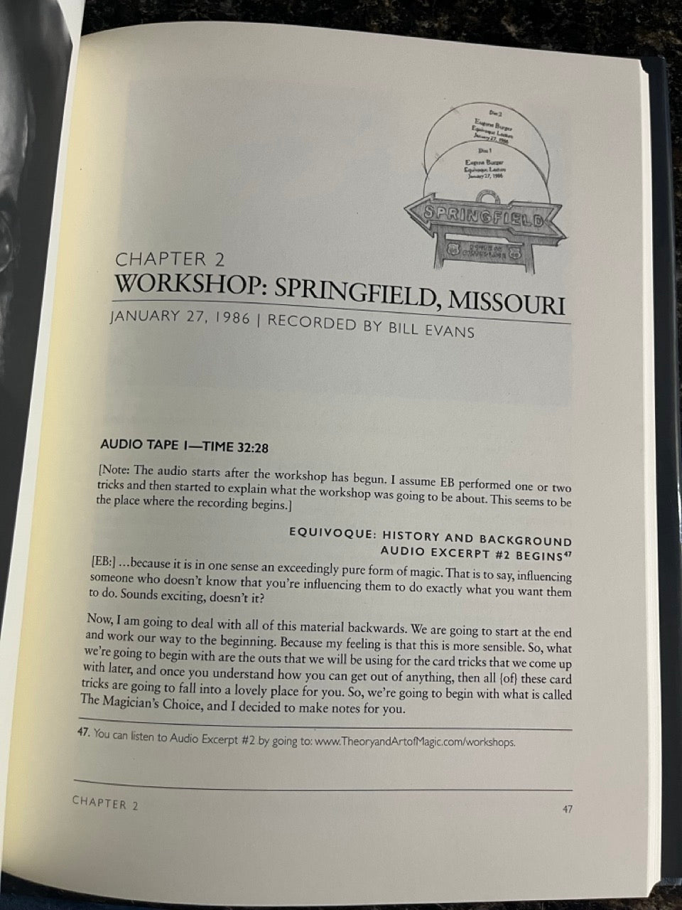 Eugene Burger: The Workshop Transcripts - Lawrence Hass - SIGNED & NUMBERED