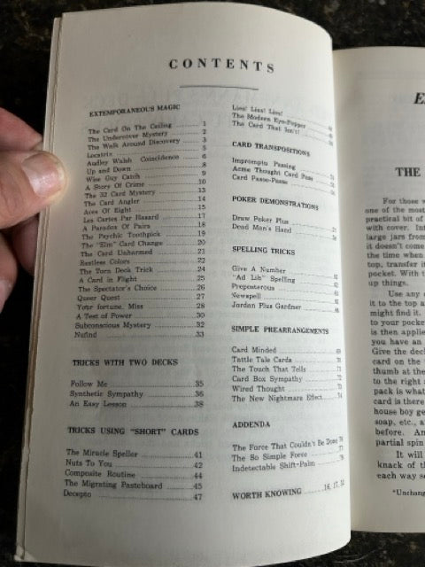 Annemann's Card magic - Ted Annemann