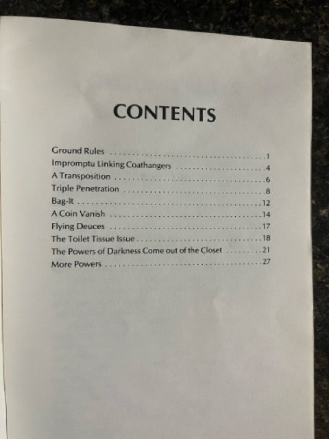 Ideas - Mike Caveney