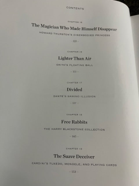 David Copperfield's History of Magic - Book