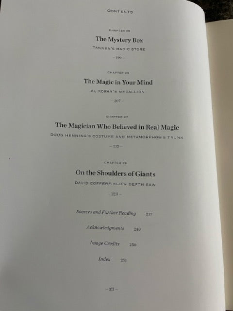 David Copperfield's History of Magic - Book