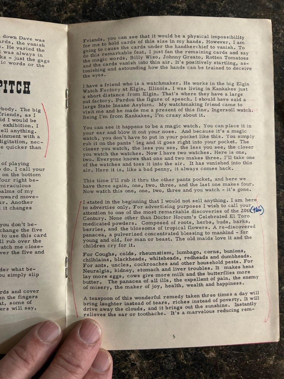 The Original Doc Hokum Medicine Pitch - David B. Coleman