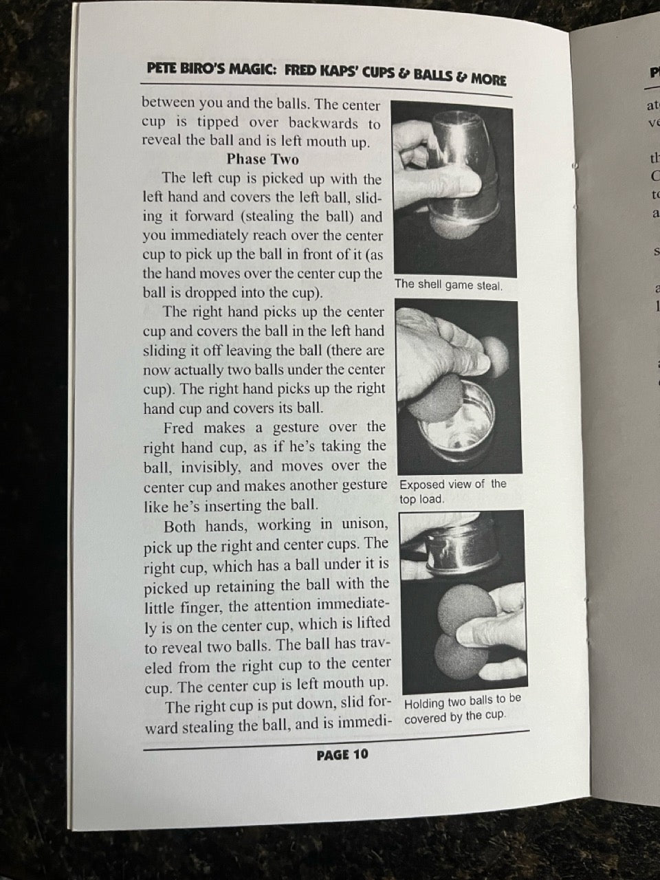 Fred Kaps' Cups & Balls & More- Pete Biro's Magic #7