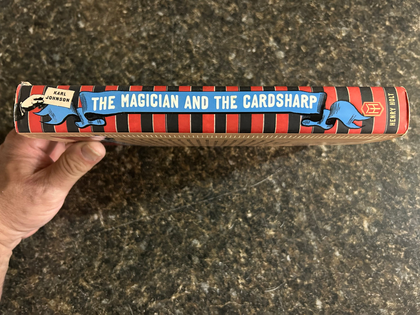 The Magician And The Cardsharp - Karl Johnson - Hardcover