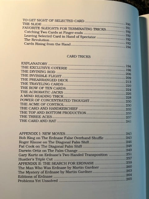 The Annotated Erdnase - Darwin Ortiz