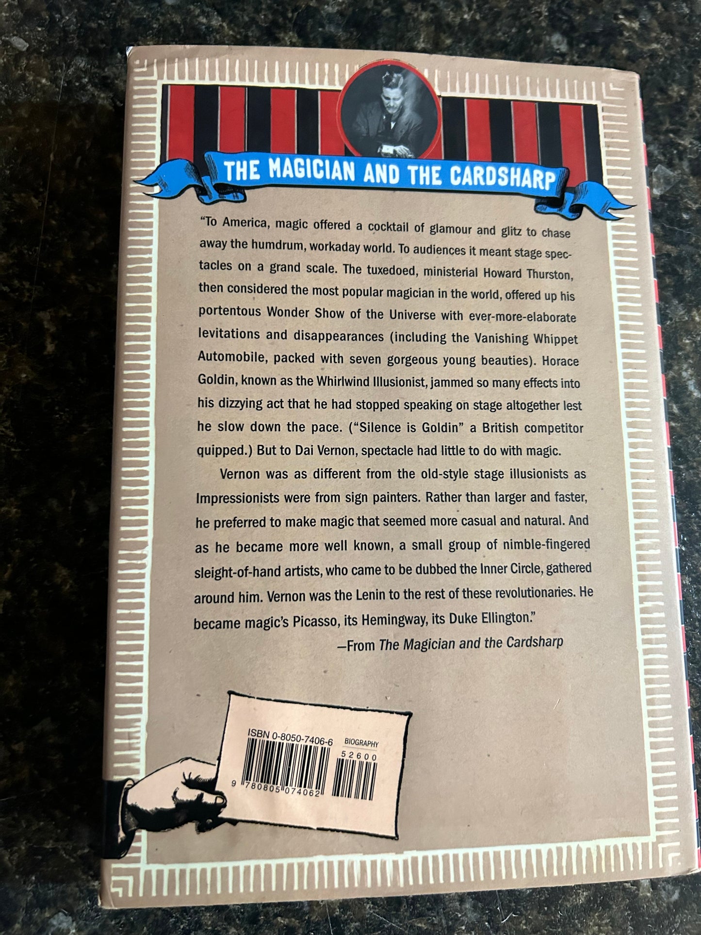 The Magician And The Cardsharp - Karl Johnson - Hardcover