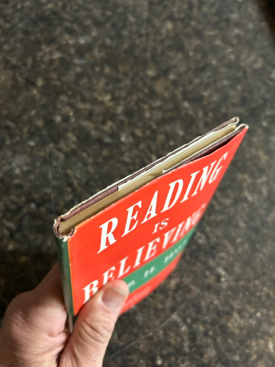 Reading is Believing - Trevor H Hall