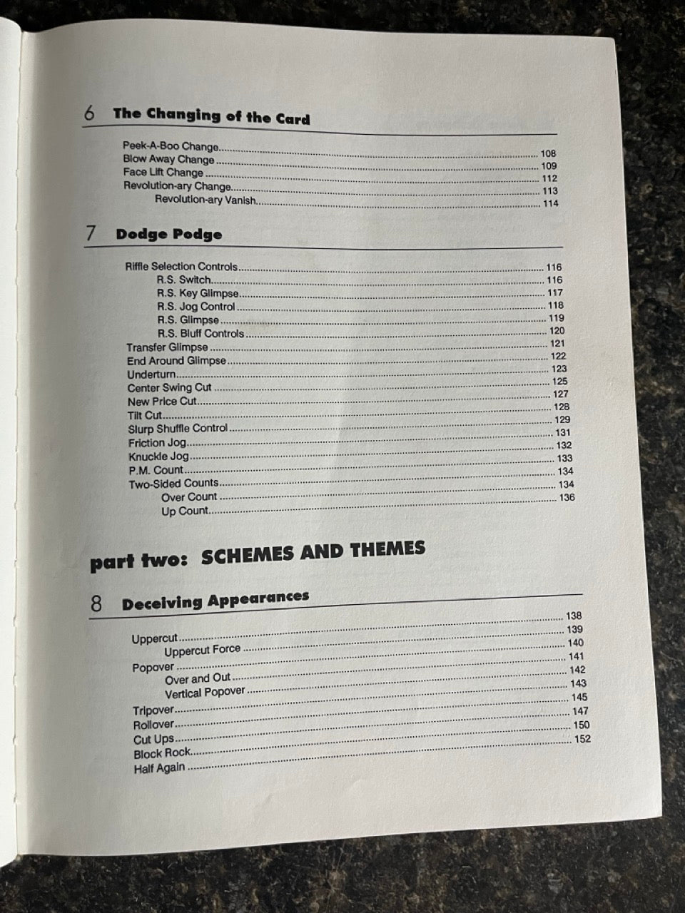 Card Craft: Collected Trickery - J.K. Hartman - 1991 First Ed.