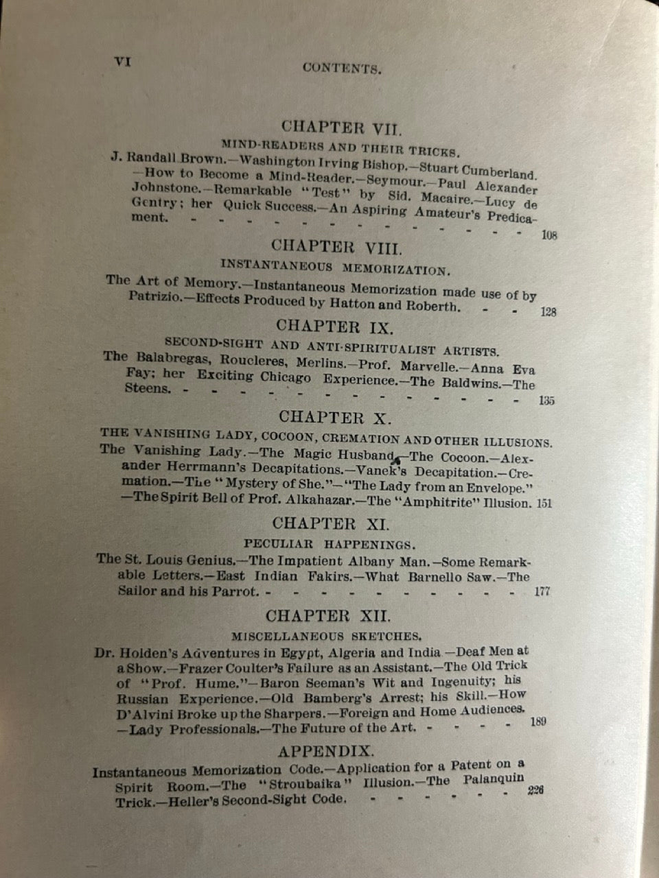 Leaves from Conjurers' Scrap Books - H.J. Burlingame (1891 ed, GREEN)