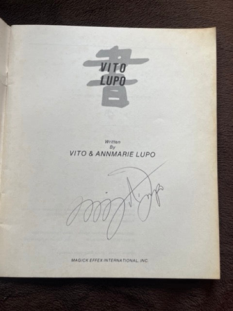 Vito Lupo - SIGNED Notes