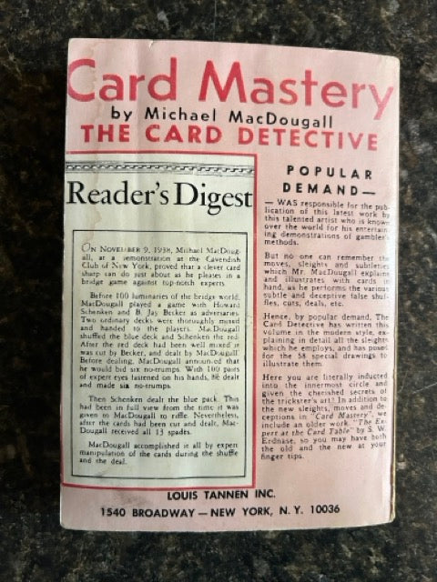 Card Mastery - Michael MacDougall