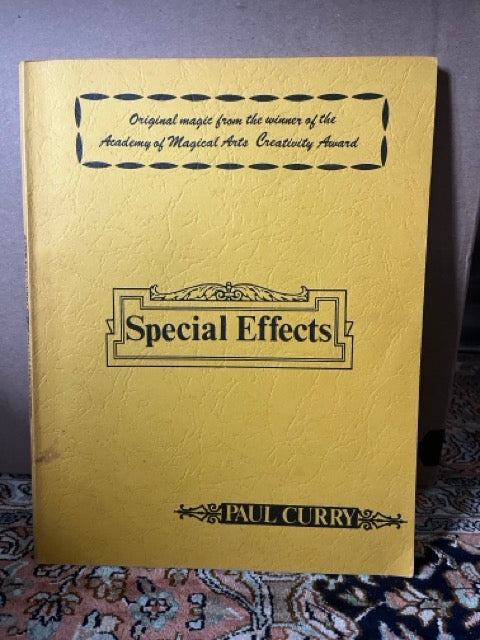 Special Effects - Paul Curry (stapled binding)