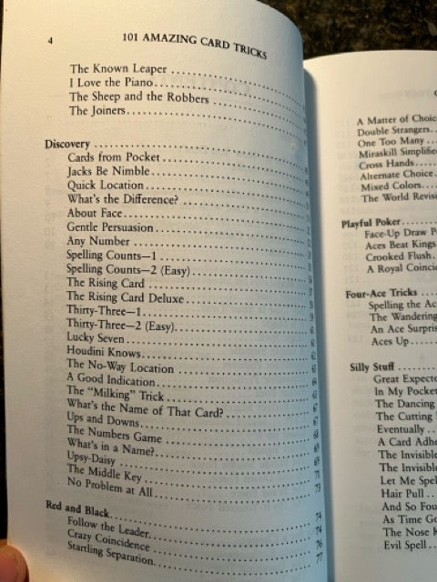 101 Amazing Card Tricks - Bob Longe
