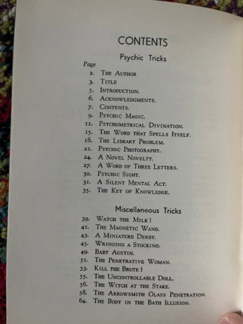 Magical Mentalia - G.E. Arrowsmith