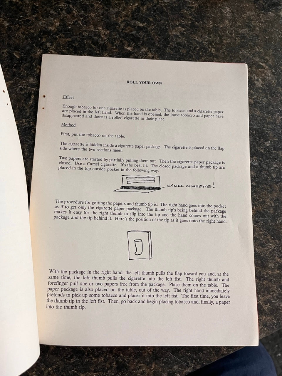 Something Old, Something New. Lecture Notes - Chuck Fayne - SIGNED