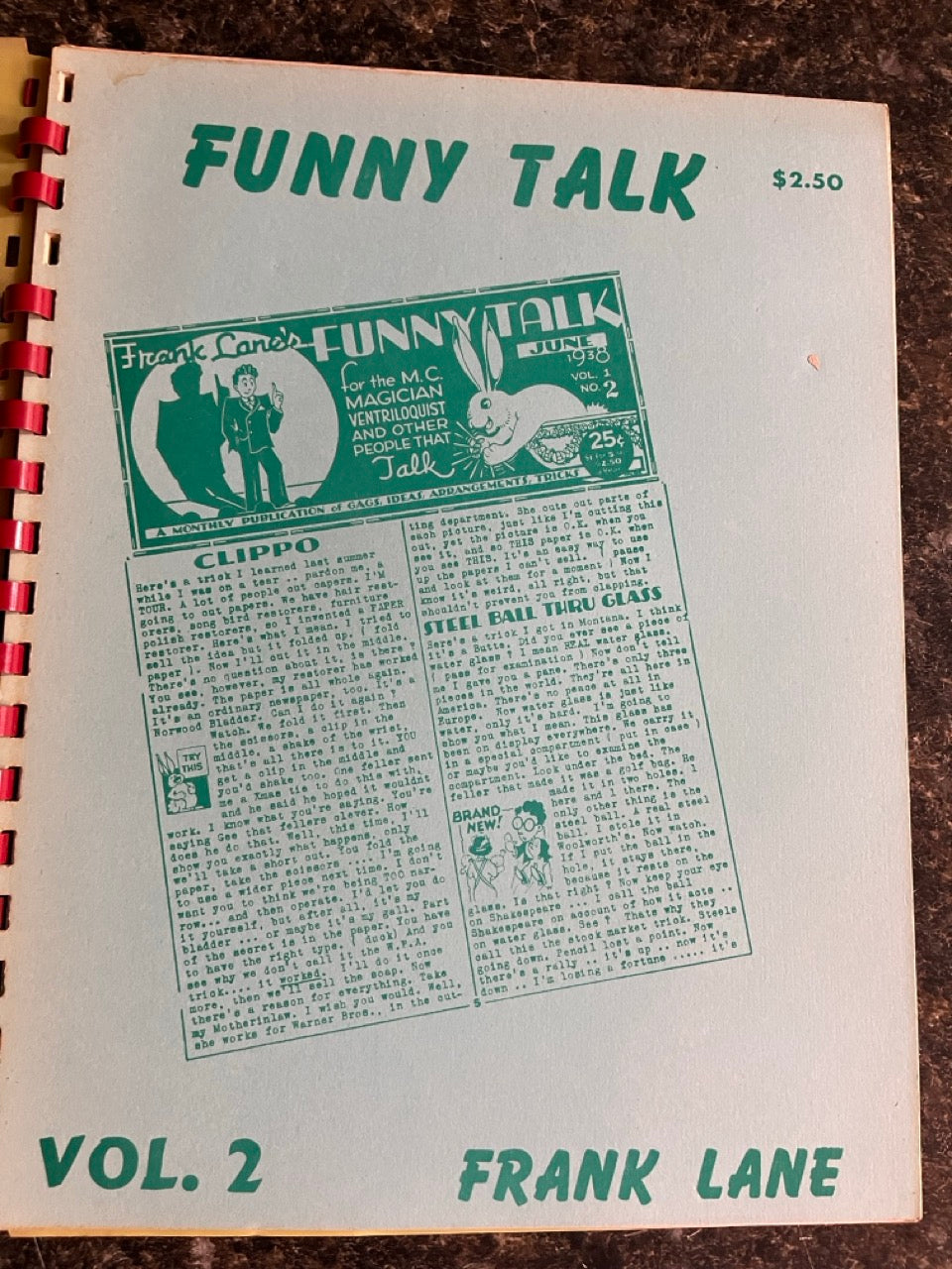 Funny Talk Vols. 1 & 2 - Frank Lane