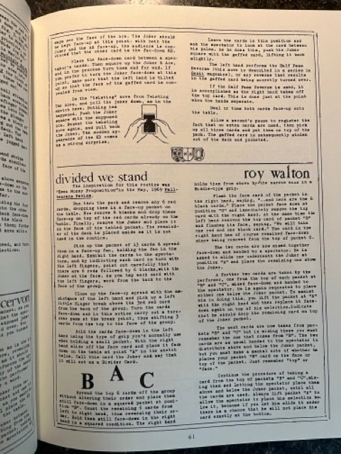 Epilogue - Karl Fulves