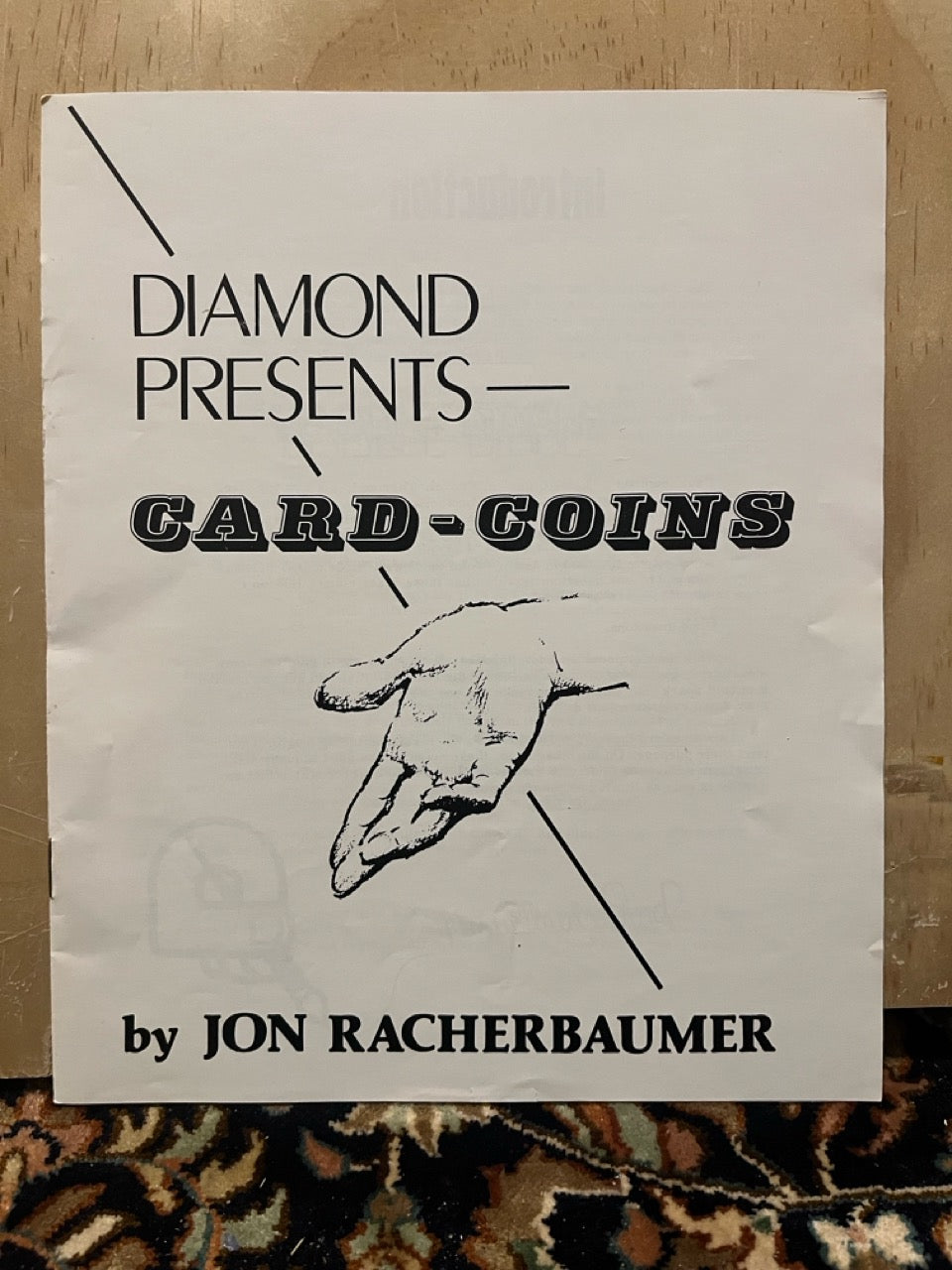 Card-Coins - Jon Racherbaumer