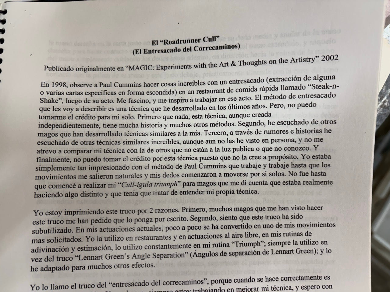 The Roadrunner Cull (Spanish edition) - Kostya Kimlat