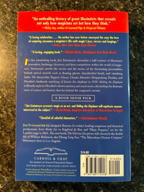 Hiding the Elephant - Jim Steinmeyer (Paperback)