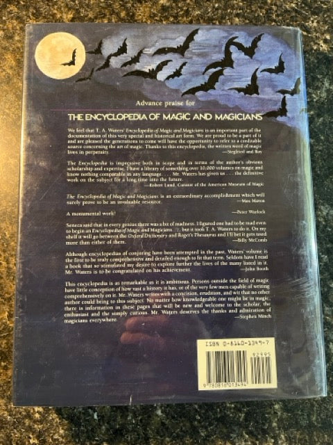 The Encyclopedia of Magic and Magicians - T.A. Waters