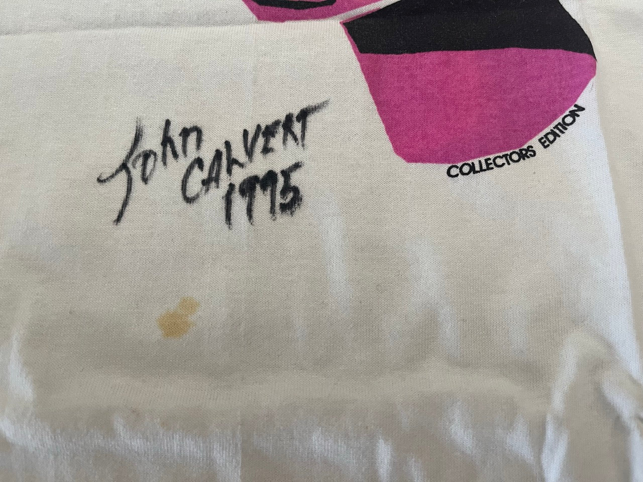 John Calvert SIGNED Touring T-Shirt