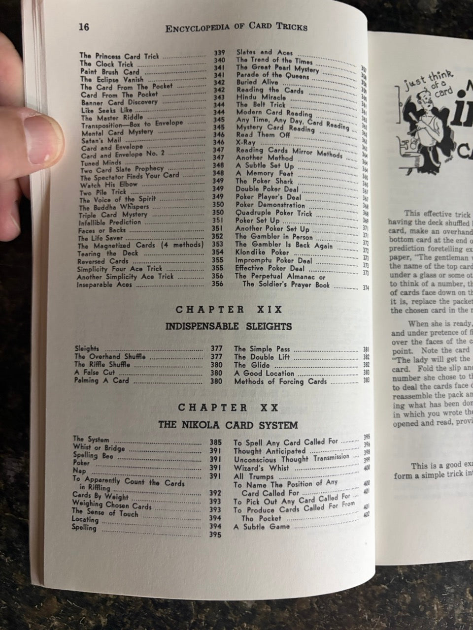 Encyclopedia of Card Tricks - Jean Hugard (LIKE NEW)