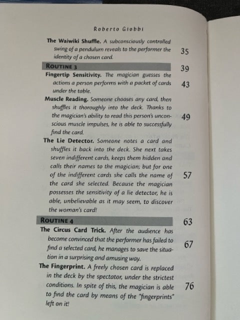 Card College LIGHT - Roberto Giobbi