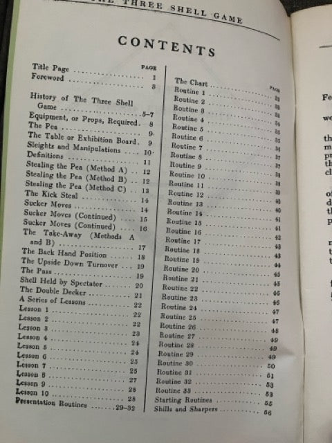 The Three Shell Game - Ralph W. Read