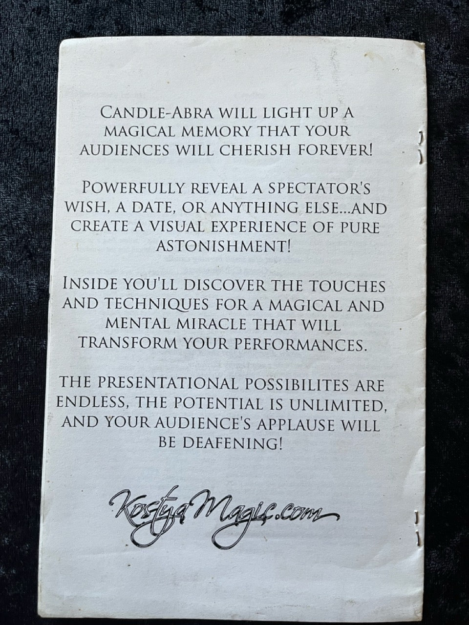 Candle-Abra - Kostyra Kimlat