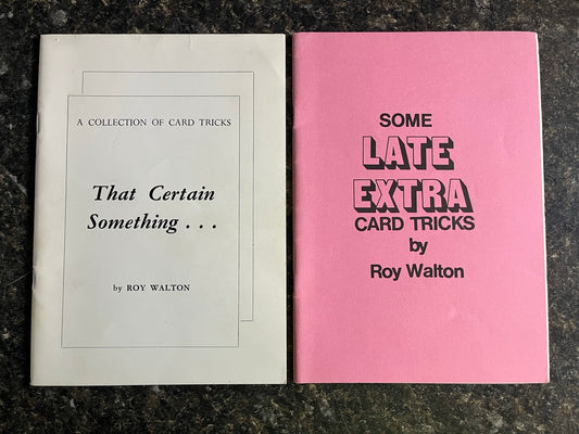 2 Roy Walton Booklets