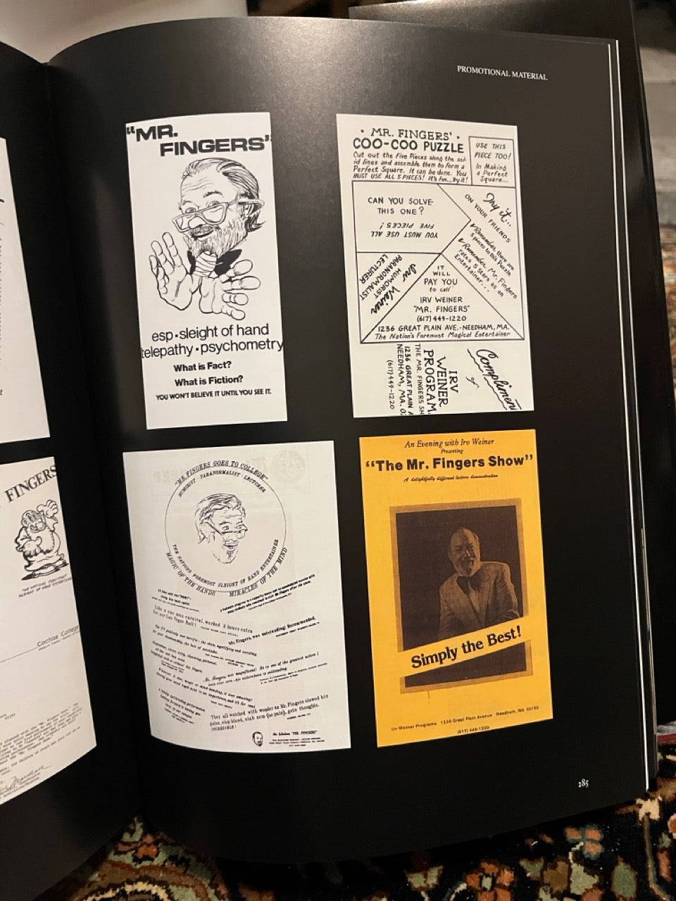 Mr Fingers: The Magic of Irv Weiner - Scott Martell