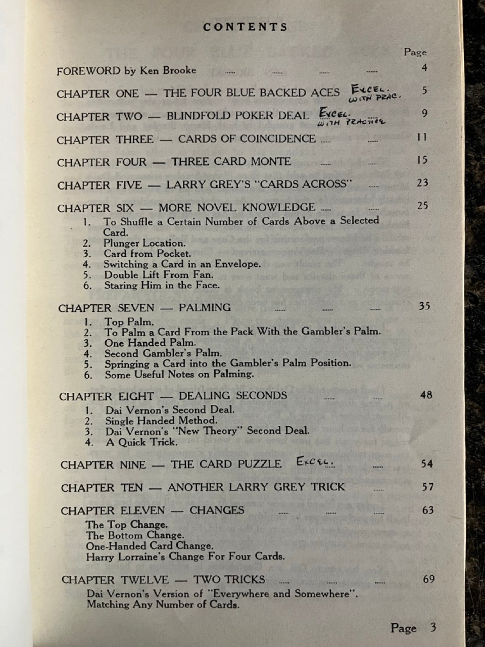 Dai Vernon's Inner Secrets of Card Magic (3 Book Set)- Lewis Ganson