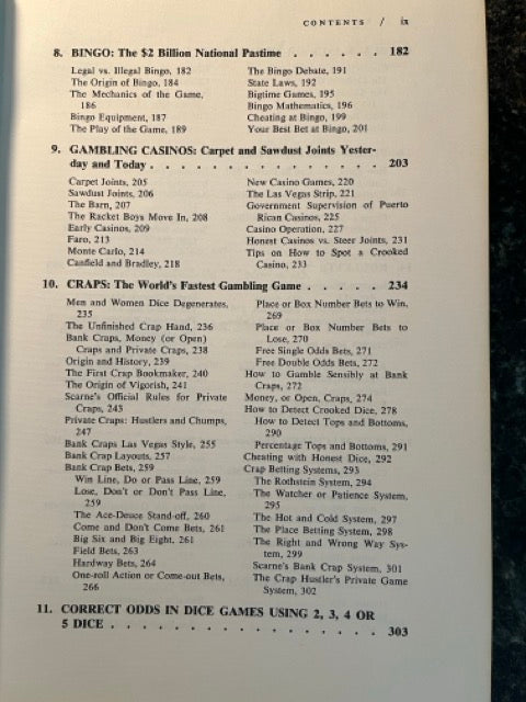 Scarne's Complete Guide to Gambling - John Scarne
