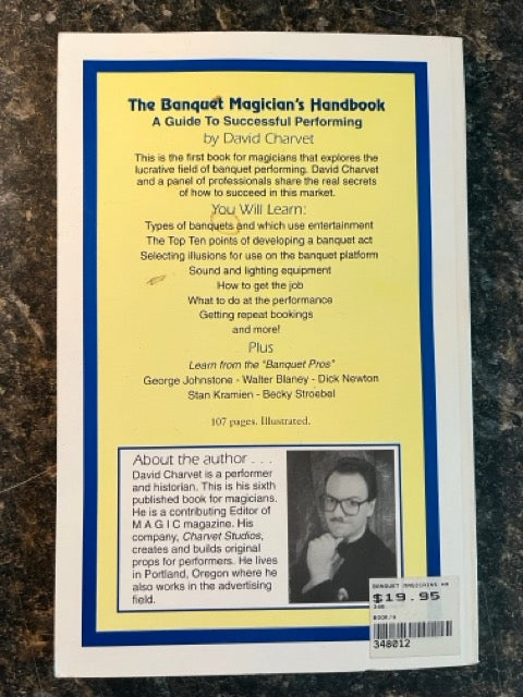 The Banquet Magician's Handbook - David Charvet