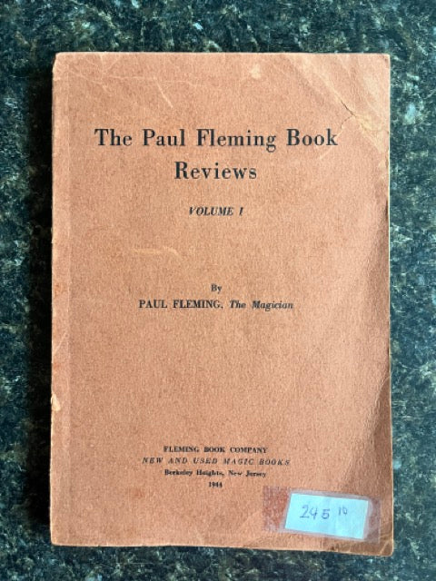 The Paul Fleming Book Reviews, Vol 1 - Paul Fleming