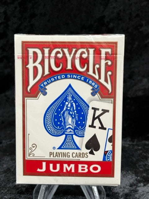 Bicycle Poker Size Jumbo Index Playing Cards (Tom Craven estate)(SM7)