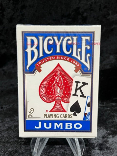 Bicycle Poker Size Jumbo Index Playing Cards (Tom Craven estate)(SM7)