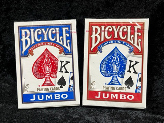 Bicycle Poker Size Jumbo Index Playing Cards (Tom Craven estate)(SM7)