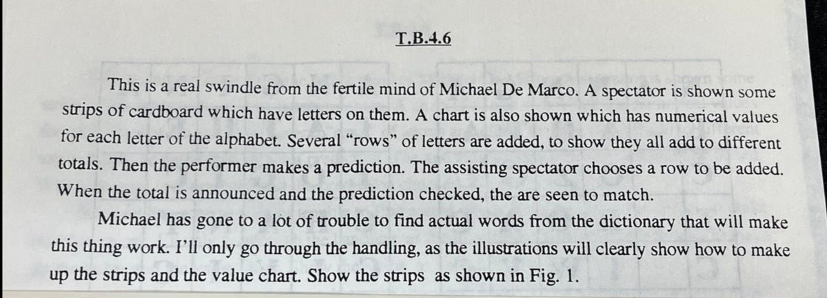 T.B.4.6 - Tom Craven & Michael De Marco (SM2)