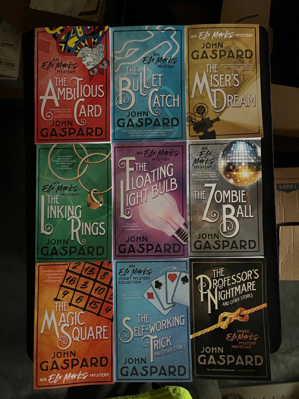 Eli Marks Mysteries, Books 1-9 - John Gaspard