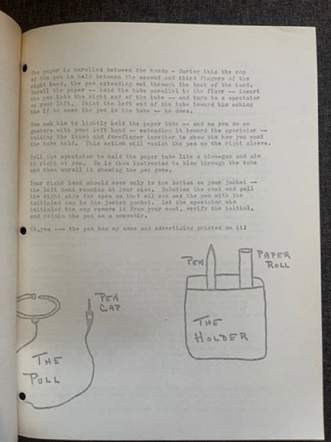 An Evening At The Magic Circle - Arthur J. Emerson Jr. SIGNED