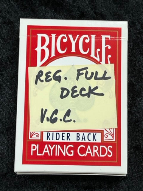Complete Bicycle Decks (Opened, but complete)(Tom Craven estate)