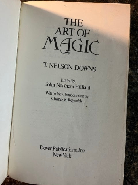 The Art of Magic - T. Nelson Downs
