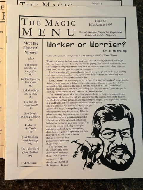 The Magic Menu (5 issues) - Jim Sisti