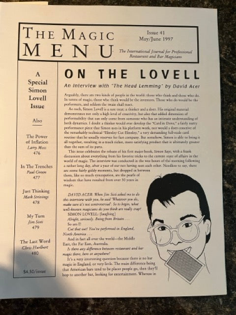 The Magic Menu (5 issues) - Jim Sisti
