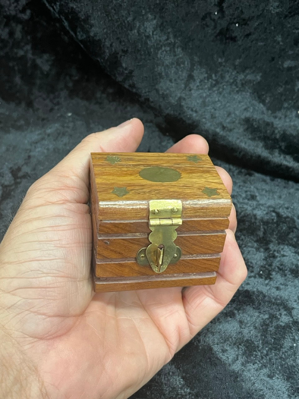Wooden Lippincott-Style Box & Lock - Unknow Maker (SM1)