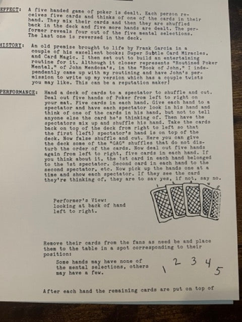 The Close-Up Magic of Ray Mertz (Lecture #2)