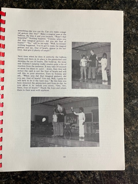 The Bobo Magic Show - J.B. Bobo - SIGNED